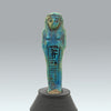 Egyptian Faience Shabti for Nes-ankh-ef-(en)-maat, Third Intermediate Period, 21st Dynasty,  ca. 1069 - 945 BCE