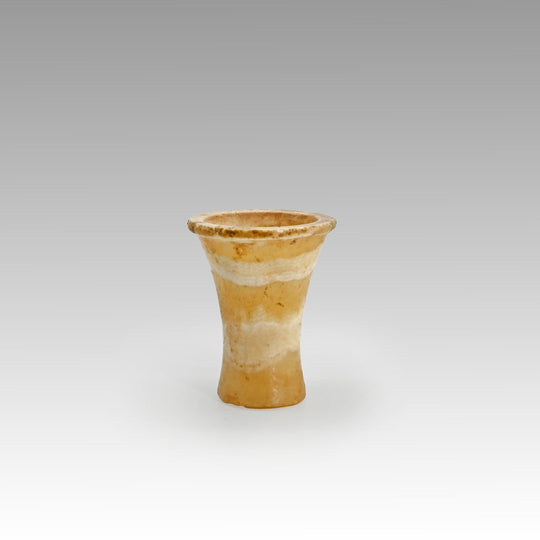 A Published Egyptian Alabaster Cosmetic Jar, New Kingdom, ca. 1550 - 1069 BCE