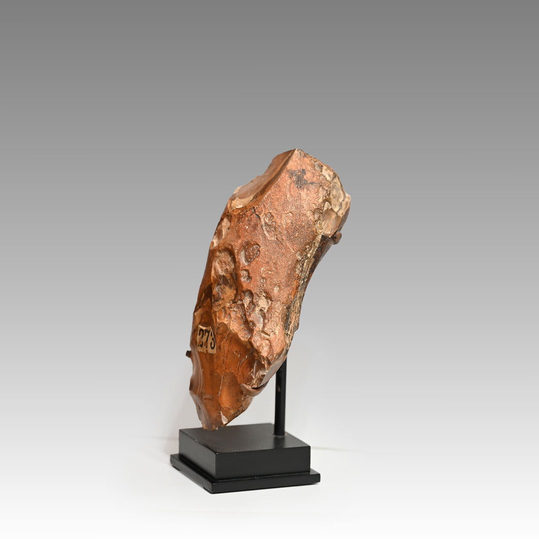 A Published Egyptian flint Homo Erectus Hand Axe from the Thebaid, Late Paleolithic to Mesolithic Period, ca. 30,000 - 15,000 BCE