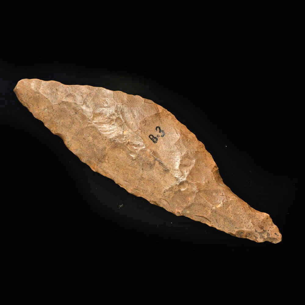An Egyptian Pre-Dynastic Flint Knife, Pre-Dynastic Period, ca. 4500 - 3500 BCE