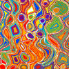 Mina Mina Jukurrpa (Mina Mina Dreaming), <br>Judy Watson Napangardi (c. 1935 - 2016)