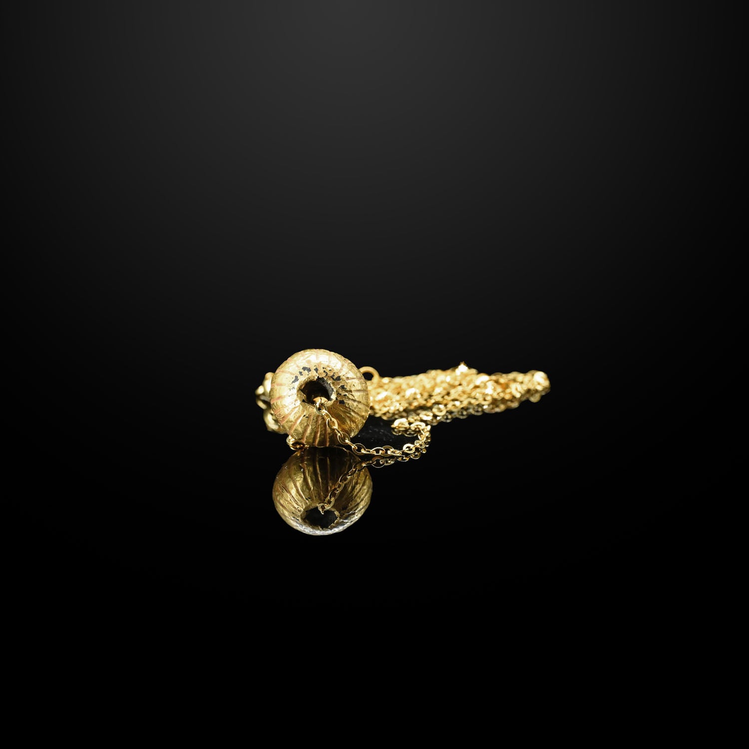 A Greek Gold Bead Pendant, Hellenistic Period, ca. 3rd - 1st century BCE