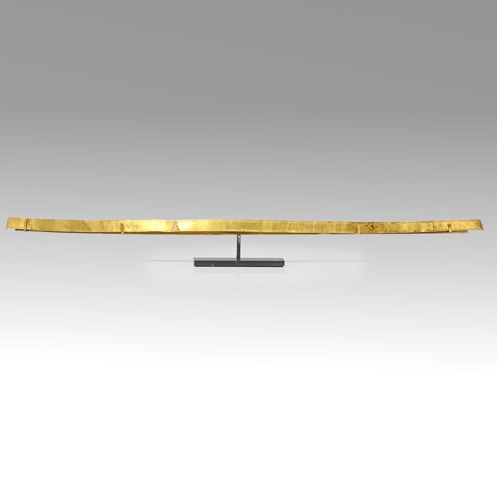 A Greek Gold Ribbon Diadem, Hellenistic Period, ca. 2nd - 1st century BCE
