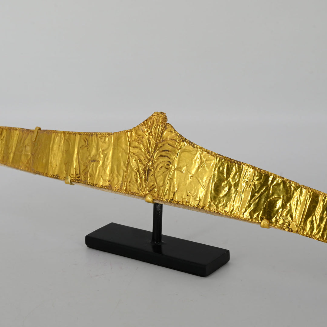 A large Hellenistic Gold Sheet Diadem, Hellenistic Period, ca. 3rd - 1st century BCE