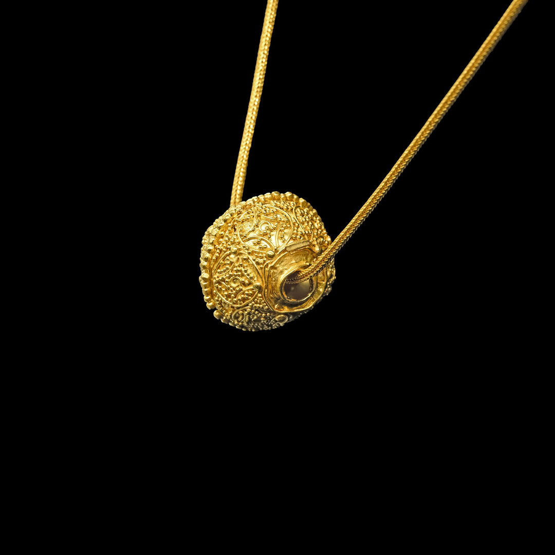 A Greek Gold Filigree Bead, Hellenistic Period, ca. 3rd - 1st century BCE
