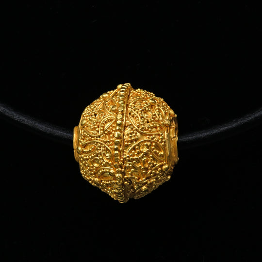 A Greek Gold Filigree Bead, Hellenistic Period, ca. 3rd - 1st century BCE