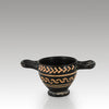 An Apulian Xenonware Miniature Skyphos, ca. 450 - 350 BCE