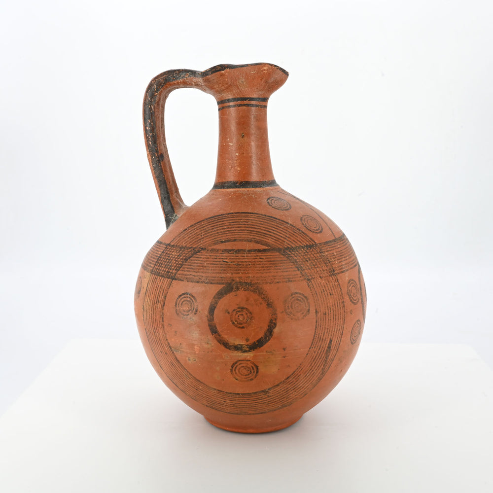 Cypriot Black on Red Ware Oinochoe, Iron Age, ca. 750 - 600 BCE