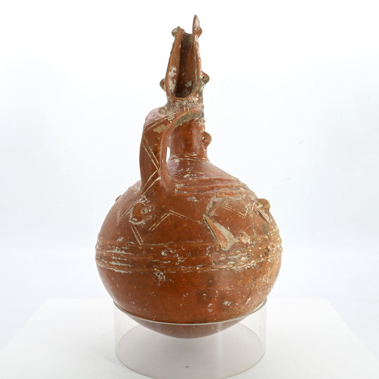 A Large Cypriot Red Polished Ware Jug with Beaked Spout, Middle Bronze Age, ca. 1900 - 1600 BCE