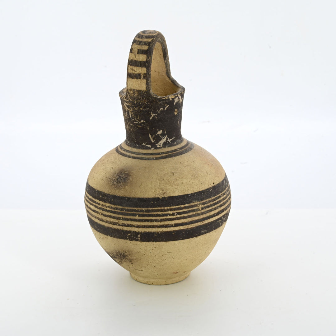 A Cypriot Bichrome Ware Baby Feeder, Cypro-Geometric II–III  , ca. 950 - 750 BCE