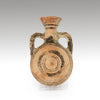 A Cypriot Terracotta Pilgrim Flask, ca. 500 BCE