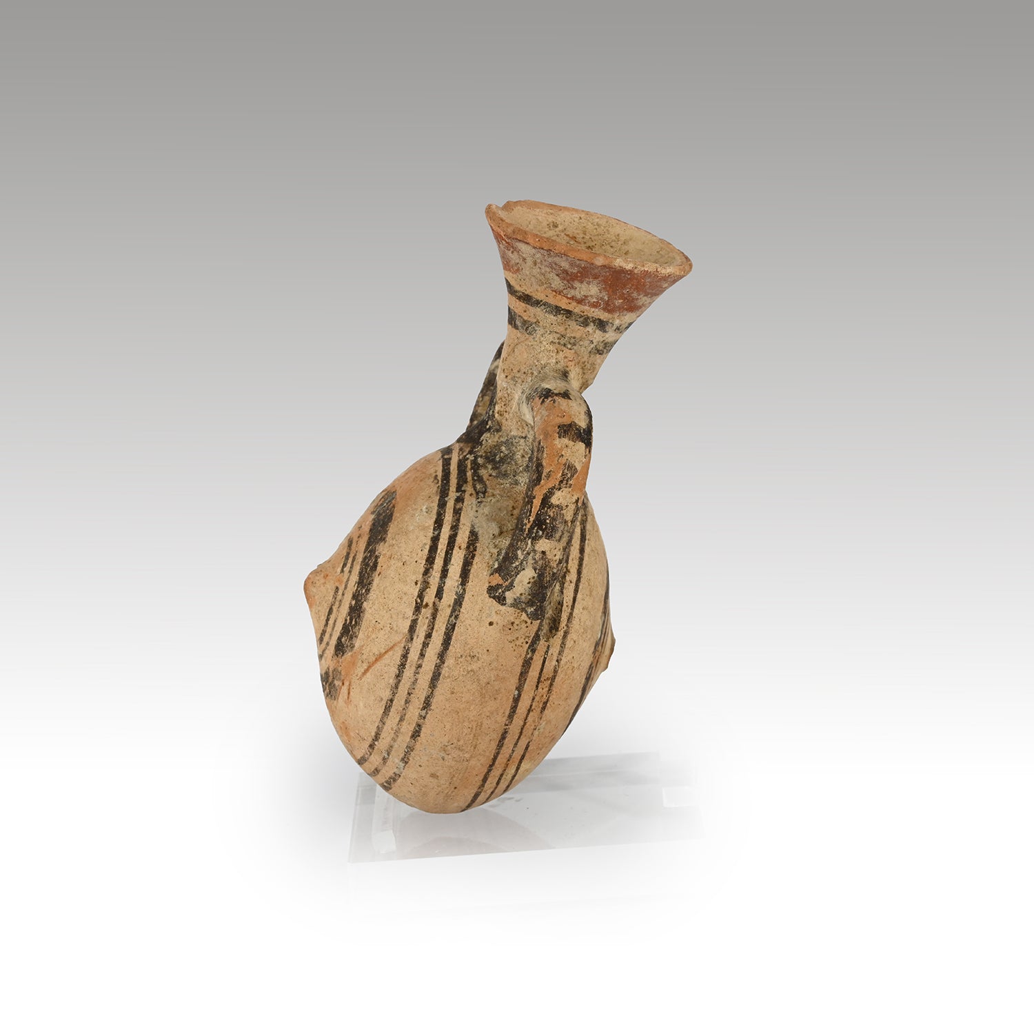 A Cypriot Terracotta Pilgrim Flask, ca. 500 BCE