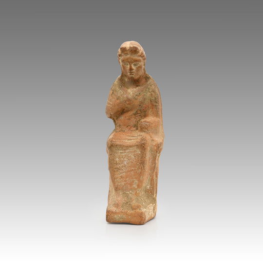 A Hellenistic Figure of a Woman, Hellenic Period, ca. 3rd - 1st century BCE