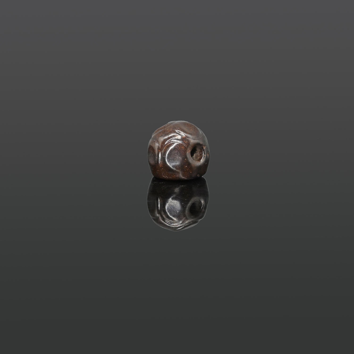 A Sasanian Hematite Dome Seal, ca. 3rd - 7th century CE
