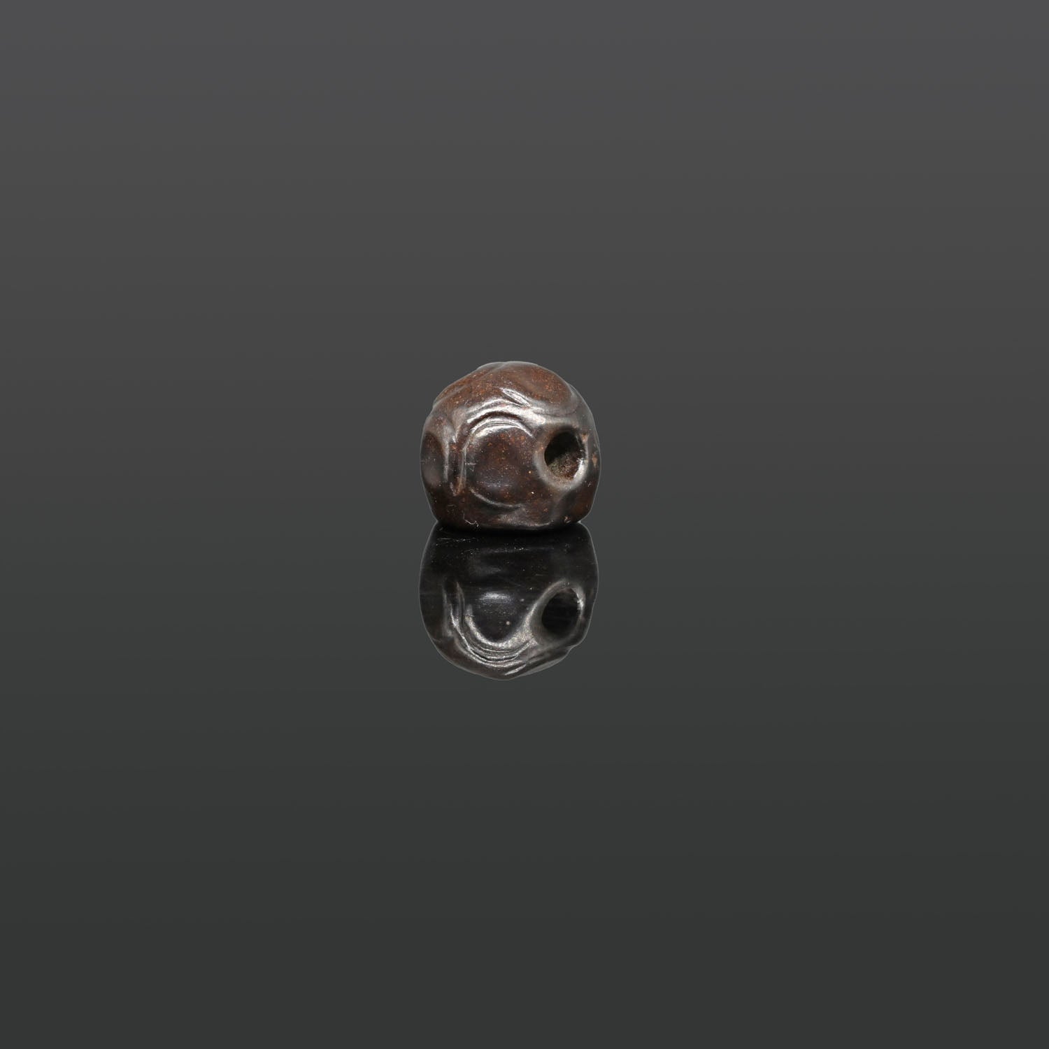 A Sasanian Hematite Dome Seal, ca. 3rd - 7th century CE