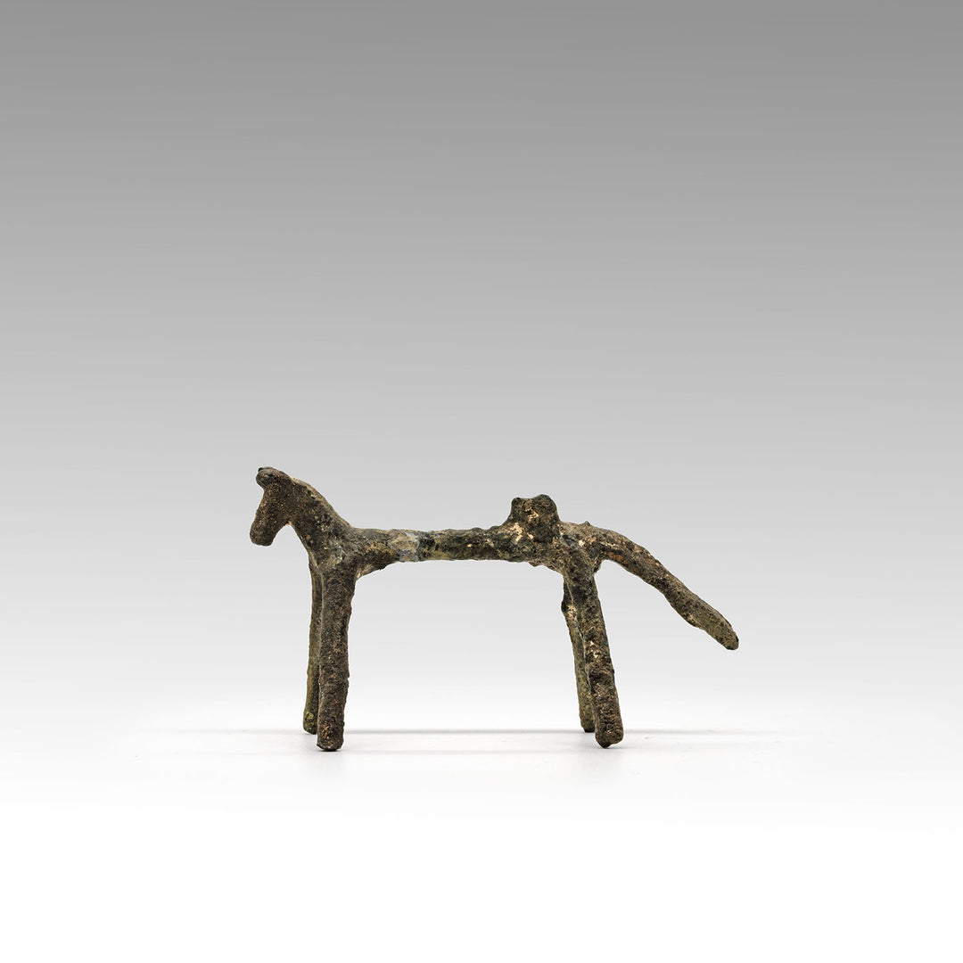 A Charming Luristan Bronze Horse, ca. 1200 - 800 BCE