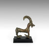 An Exhibited Amlash Bronze Mountain Goat, ca. 7th - 5th century BCE