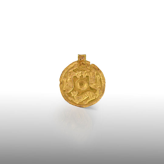 An Achaemenid Gold Repoussé Plaque, Achaemenid Period, ca. 500 - 330 BCE