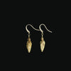 A pair of east Roman Amphora Pendants set as Earrings, ca. 1st century BCE - 1st century CE