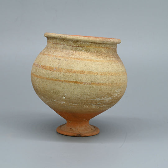 A Levantine Clay Footed Vessel, ca. early second millennium BCE