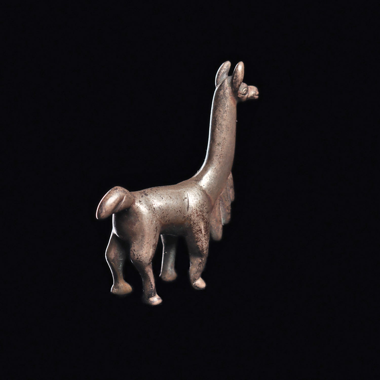 A fine Inka Silver Llama, Inka Empire - early Colonial Period, ca. 1400 - 1600 CE