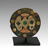 Chimu Inlaid Wood Ear Spool, ca. 900 - 1250 CE
