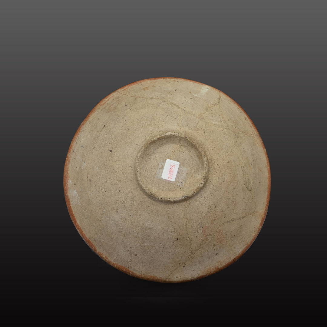 A fine Coclé Polychrome Bowl with Crocodile God Motif, Late Classic Period, ca. 900–1100 CE