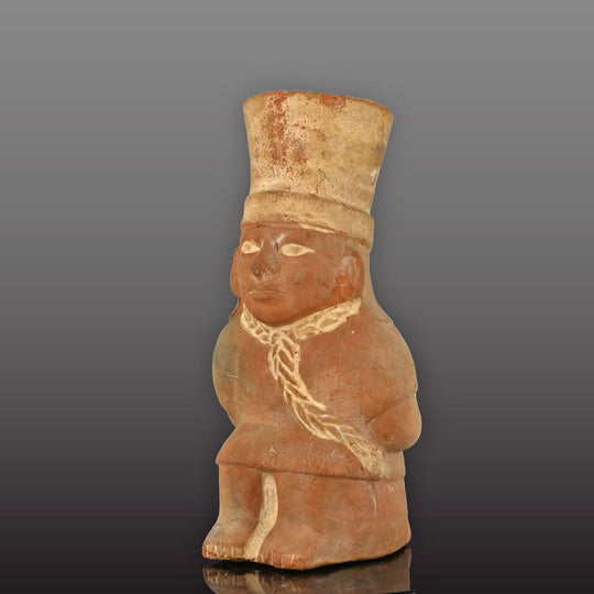 A Published Moche Prisoner Effigy Vessel, ca. 500 - 800 CE