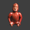 A Colima Seated Shaman Figure, ca. 100 BCE - 250 CE