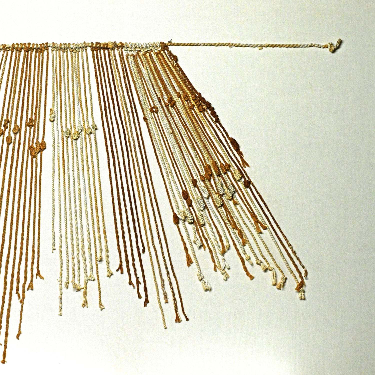 Inca Using Quipu An Inca Fiber Khipu (Quipu), Inca Empire, ca. 1325 - 1550 CE
