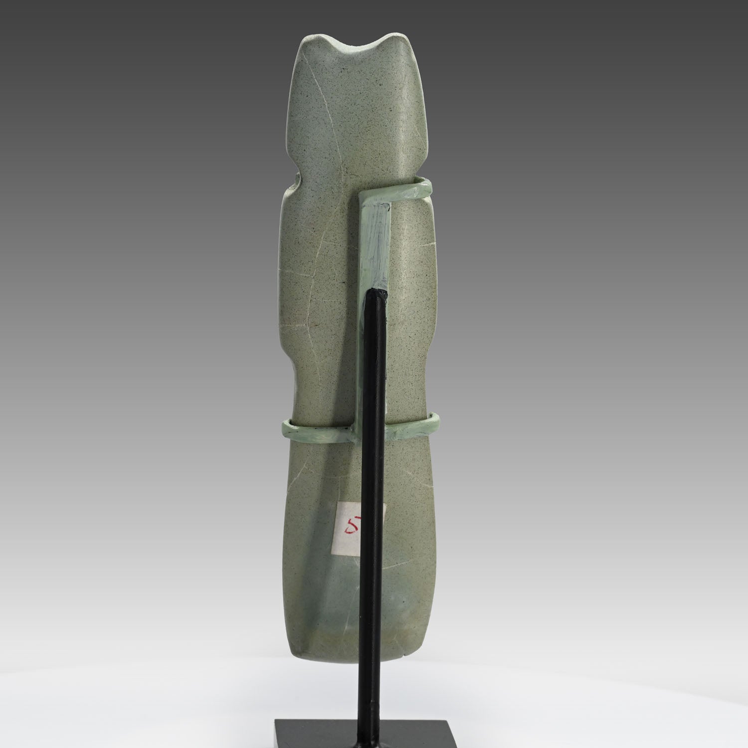 A Costa Rican Jade Owl Axe Pendant, Early Classic Period, ca. 5th – 12th century CE