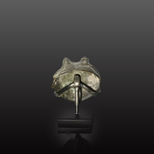 Applique romaine en bronze de Dionysos, période impériale romaine, vers le IIe siècle de notre ère