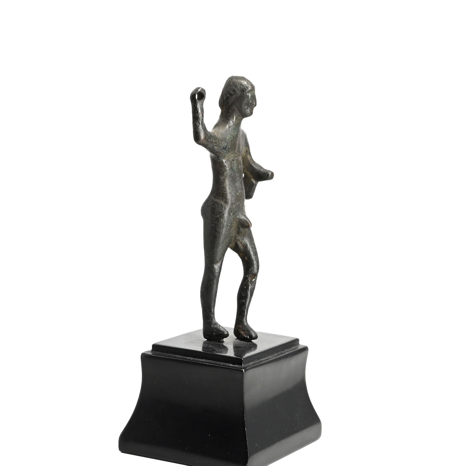 An Etruscan Bronze Figure of Hercules, Roman Imperial Period, ca. 3rd to 2nd century BCE