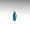 A small Roman Deep Blue Glass Bottle, early 3rd century CE
