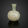 Roman glass flask, ca. 1st century CE