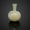 Roman glass flask, ca. 1st century CE