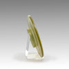 A Roman Yellow Glass Plate, Roman Imperial Period,  ca. 1st century CE