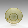 A Roman Yellow Glass Plate, Roman Imperial Period,  ca. 1st century CE