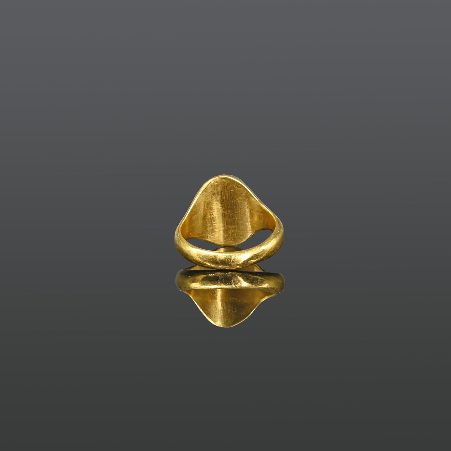 A Roman Gold and Jasper Intaglio Ring, Roman Imperial Period, ca. 2nd century CE