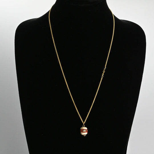 A fine Roman Glass Portrait Head Bead, Roman Imperial Period, ca. 100 - 200 CE