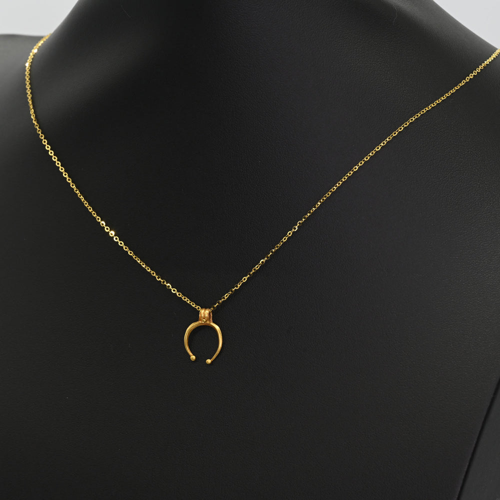 A Roman Gold Luna Pendant, Roman Imperial Period, ca. 1st – 3rd century CE