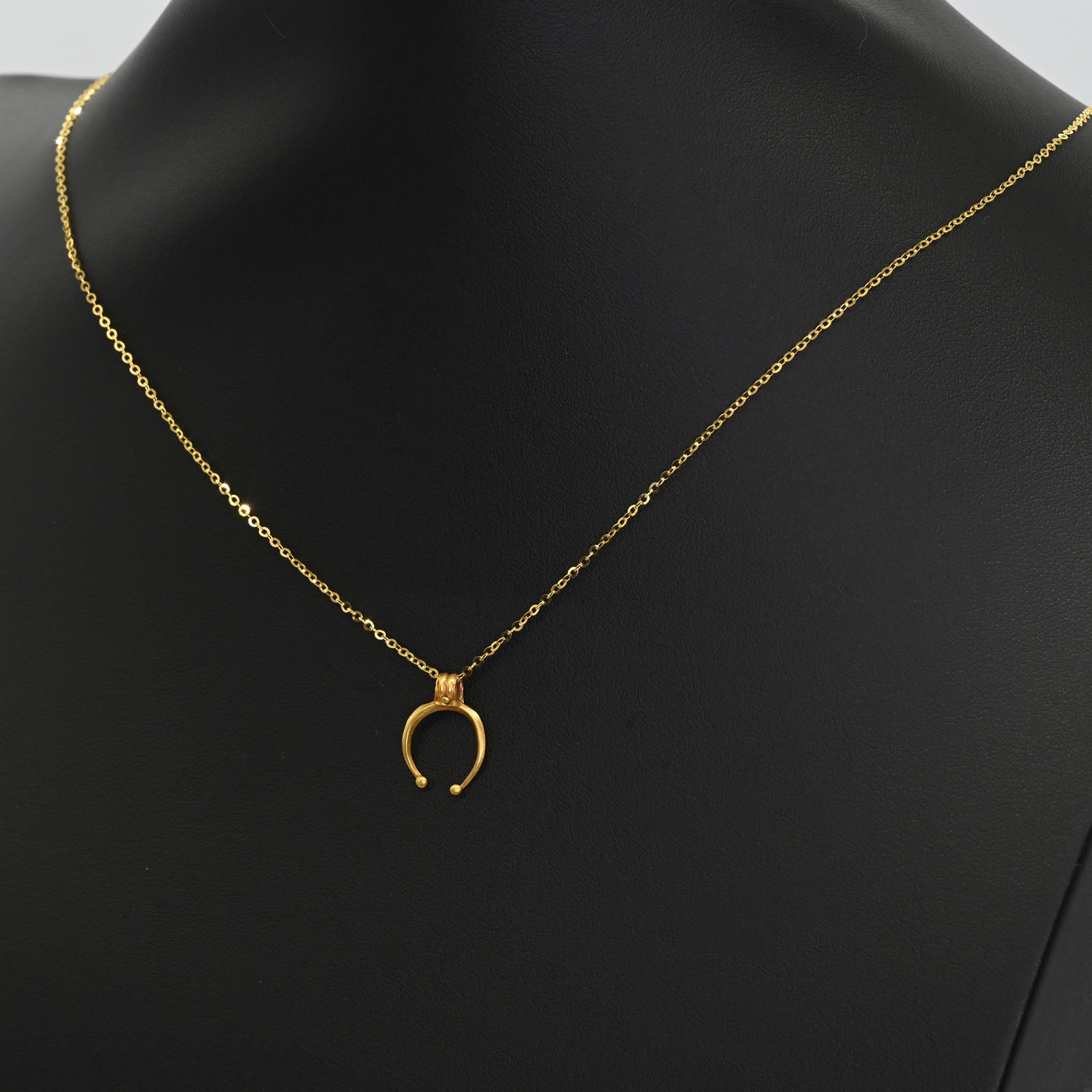 A Roman Gold Luna Pendant, Roman Imperial Period, ca. 1st – 3rd century CE