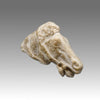 A Roman Limestone Fragment of a Horse Head, Roman Imperial Period, ca. 1st - 2nd century CE