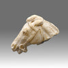A Roman Limestone Fragment of a Horse Head, Roman Imperial Period, ca. 1st - 2nd century CE