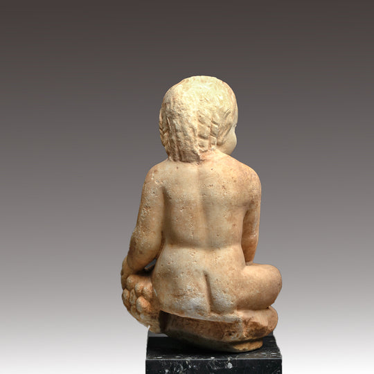 A good Roman Marble Sculpture of a Young Bacchus, Roman Imperial Period, ca. 1st - 2nd century CE