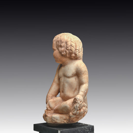 A good Roman Marble Sculpture of a Young Bacchus, Roman Imperial Period, ca. 1st - 2nd century CE