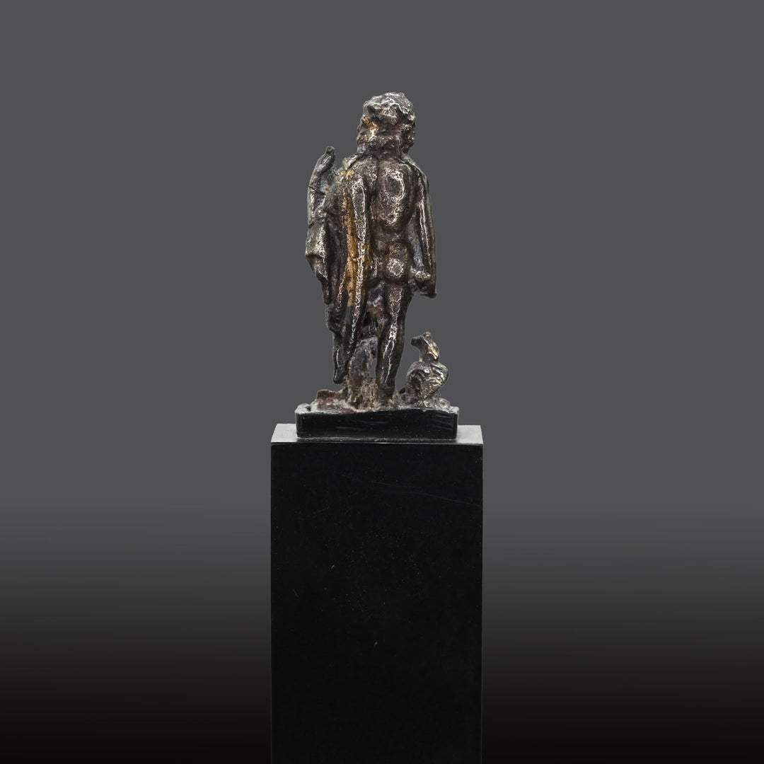 A rare Roman Silver figurine of Zeus, Roman Imperial Period, ca. 1st - 2nd century CE
