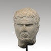 A Roman Marble Portrait Head of Caracalla, Roman Imperial Period, Severan Dynasty, Reign of Caracalla, 198 – 217 CE