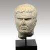A Roman Marble Portrait Head of Caracalla, Roman Imperial Period, Severan Dynasty, Reign of Caracalla, 198 – 217 CE