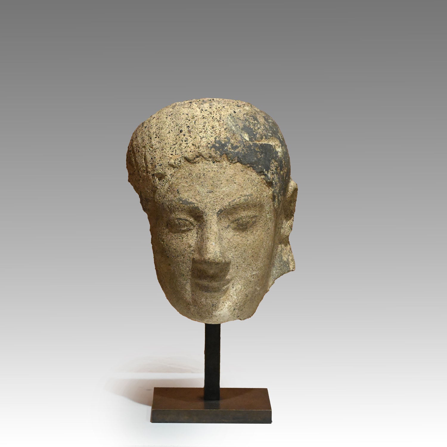 An Etruscan Terracotta Antefix, ca. 6th century BCE